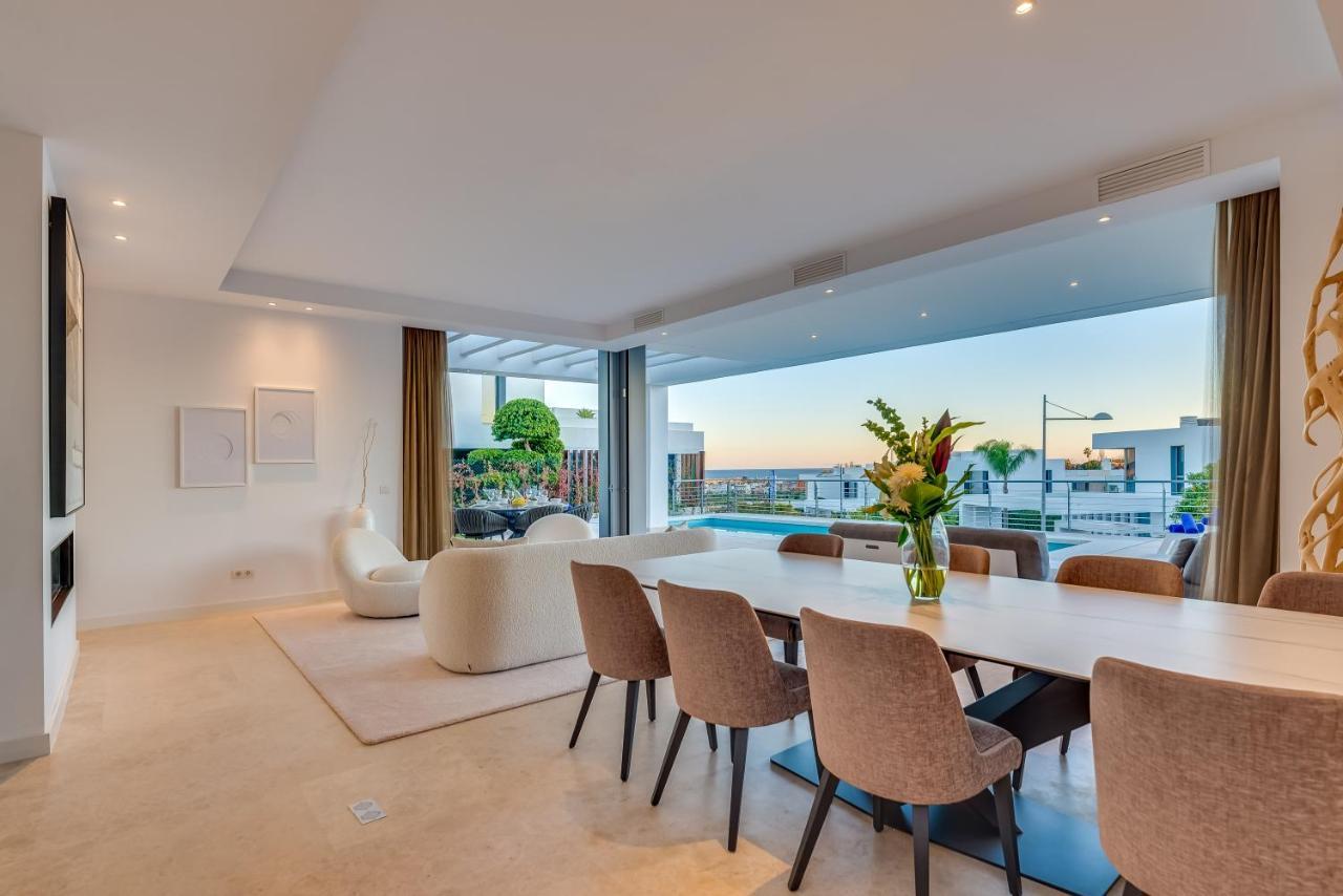 Vacation Marbella I Villa Schumacher, New Built, Sea View, Luxury, Private Pool Estepona Eksteriør billede
