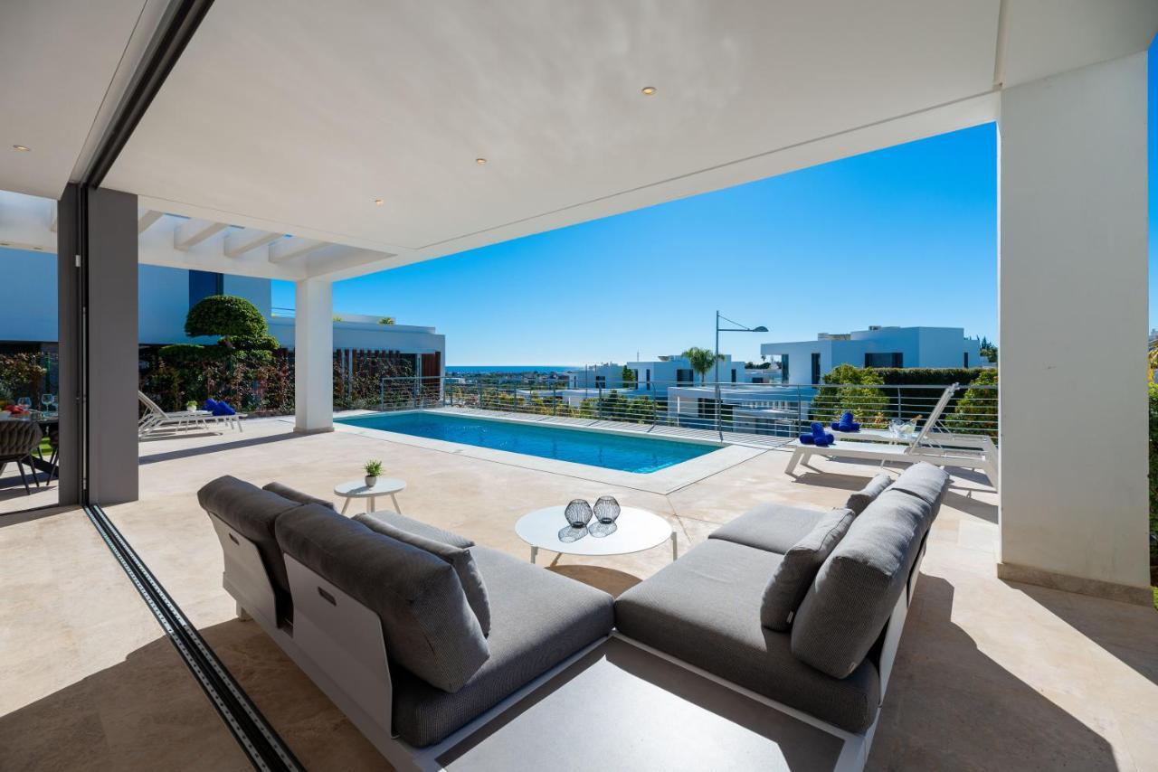 Vacation Marbella I Villa Schumacher, New Built, Sea View, Luxury, Private Pool Estepona Eksteriør billede