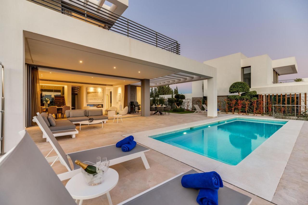 Vacation Marbella I Villa Schumacher, New Built, Sea View, Luxury, Private Pool Estepona Eksteriør billede
